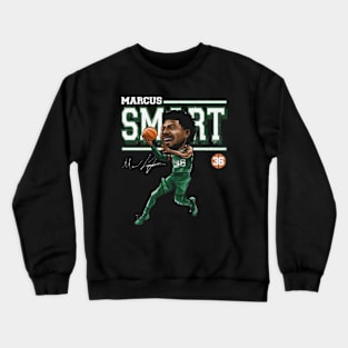 marcus smart cartoon Crewneck Sweatshirt